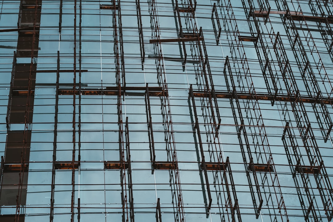 Détail d’une connexion d’échafaudage multidirectionnel